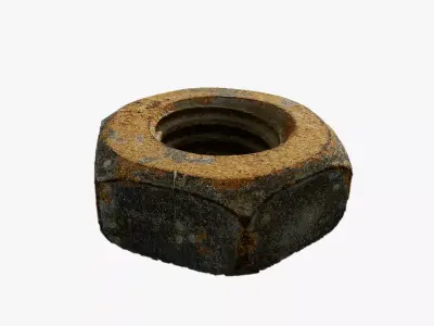 Anydrafts Nutsert 01 Low-poly 3D model