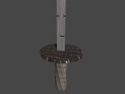 SWORD samurai Free low-poly 3D model purchase
