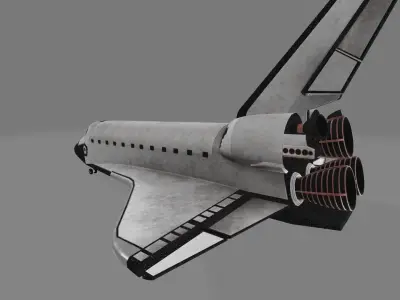 space shuttle 3D model buy