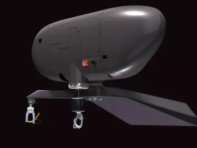 Hoist for Helicopter 3D model