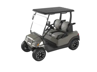Golf Car 3D model buy