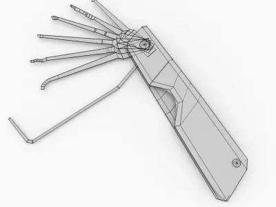 Lock Pick Sets 3D model