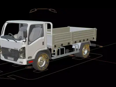 Mazda Titan Pickup Truck 3D model