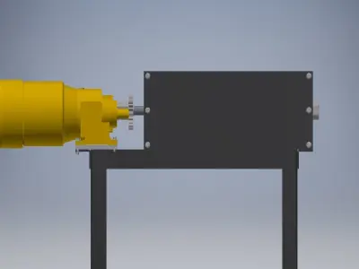 scrap crusher mini 3D model