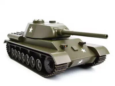 Classic Green Tank model pack Low-poly 3D model