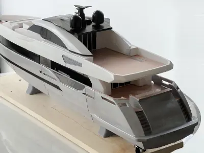 RC Superyacht 3D print model