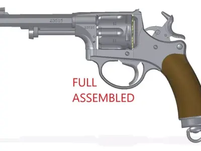 Schmidt M1882 3D model