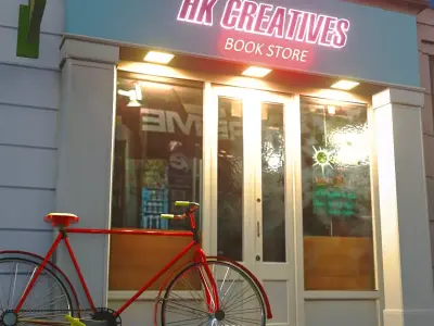 3D Shop Exterior Photorealistic Low-poly 3D model