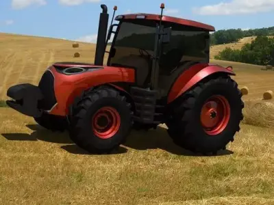 Tracktor 3D model