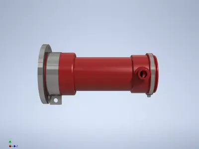 Flyshaft seal Free 3D model