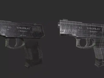 Taurus - PT  Low-poly 3D model