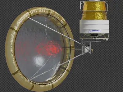 Boeing Solar Orbit Transfer Vehicle 3D model
