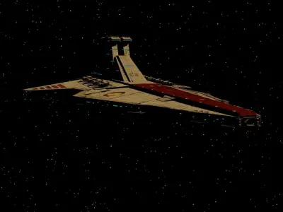 Venator Class Star Destroyer 3D model