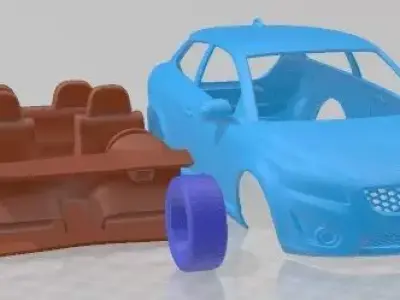 Volvo C30 2011 Printable Car  3D print model