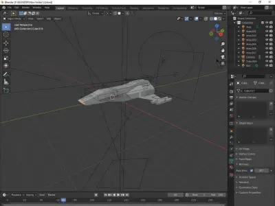 Spaceship Free 3D model from CGTrader