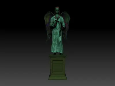 Angel Woman 3D model