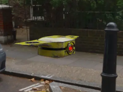 OLD DRONE  3D model