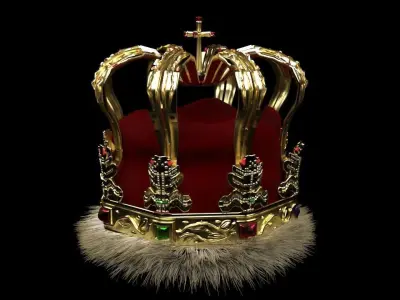 royal crown 3D model