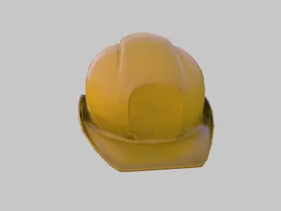 Safety Helmet Low-poly 3D model purchase