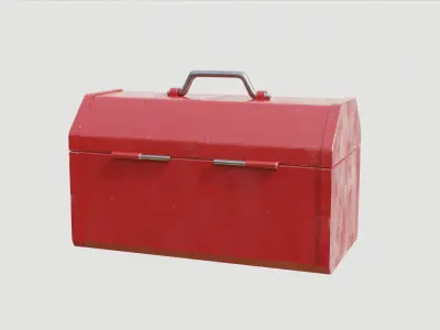 Toolbox Low-poly 3D model buy