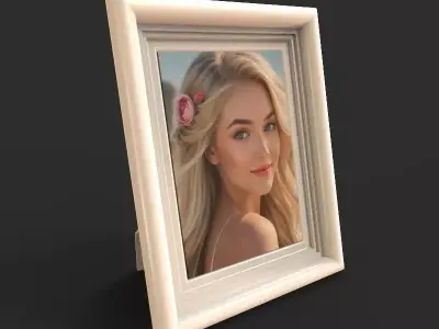 The Photo Frame Low-poly 3D model