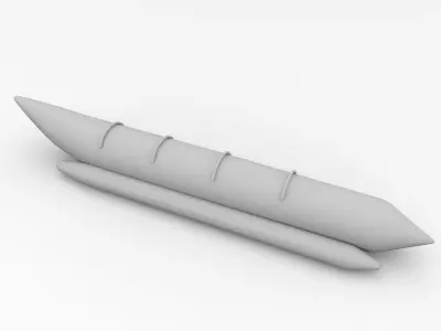 Banana Boat 3D model