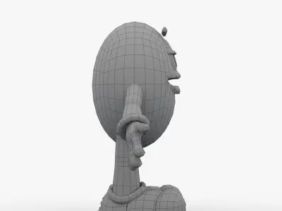 M and Ms Characters 3D model