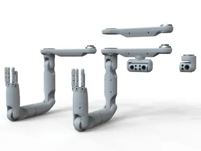 Kitchen robot Bot Chef   3D model