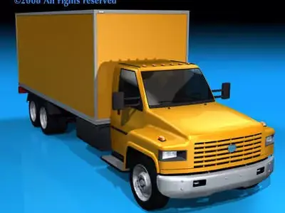 Ln medium truck1 3D model
