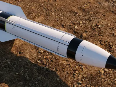 Standard Missile 6 3D model