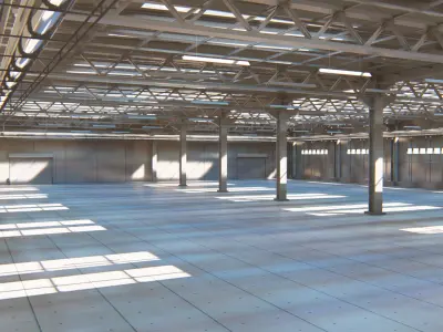 Warehouse 3D model 2