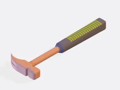 Hammer 3D print model