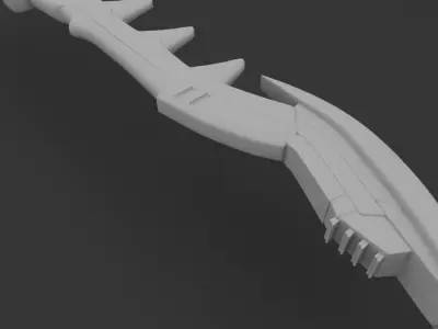3D Sword model Low-poly 3D model