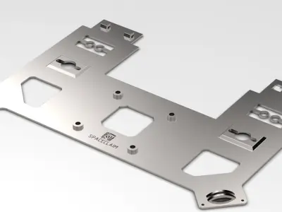 Sheetmetal part Free 3D model