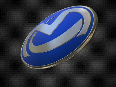 mascarello logo 3D model