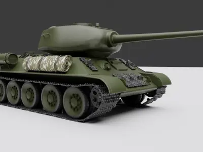 T 34-85 3D model