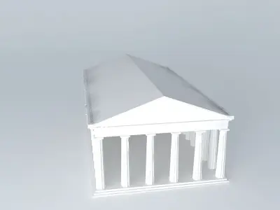 Doric Order Basic Free 3D model