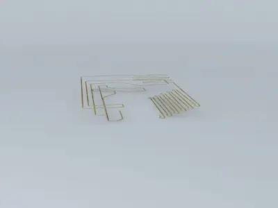 TRACK COMPONENT 3D model
