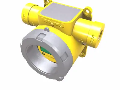 Honeywell Series 3000 MkII Transmitter Low Poly Low-poly 3D model