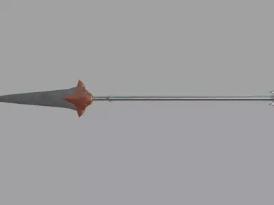 SwordSpear metal spear 3D model