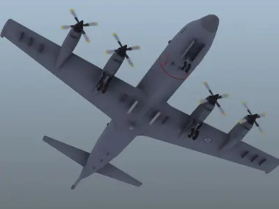 P-3 Orion RNoAF 3D model