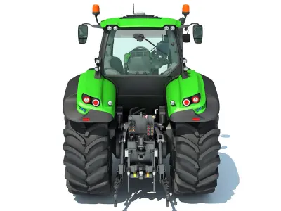 Farm Tractor 3D model purchase
