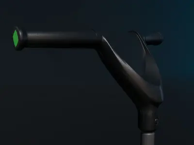 Kick Scooter Toy Free low-poly 3D model