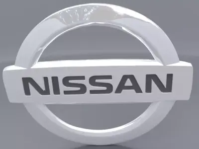 Nissan logo  3D model