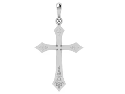CROSS PENDANT CR164 3D print model