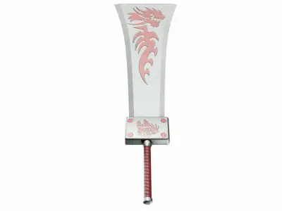 Sword 11  Low-poly 3D model