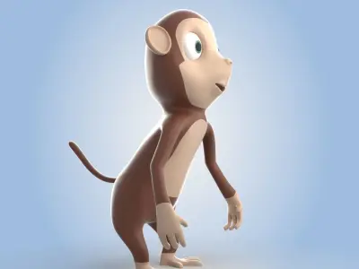 Monkey 3D model