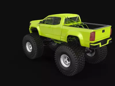 Monster Truck 3D model shop