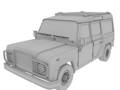 landrover 1 land rover defender 3D model