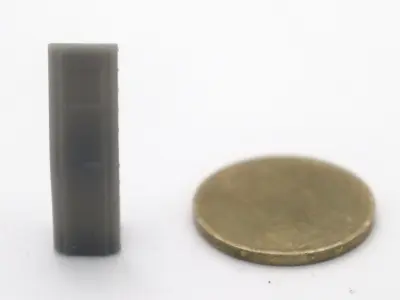 HO Ticket machine train model 3D print model